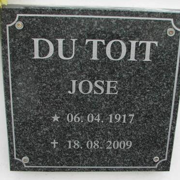 TOIT Jose, du 1917-2009