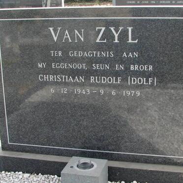 ZYL Christiaan Rudolf, van 1943-1979