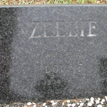ZEELIE Dollie 1934-1982