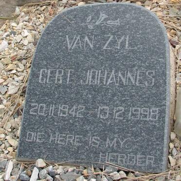 ZYL Gert Johannes, van 1942-1998