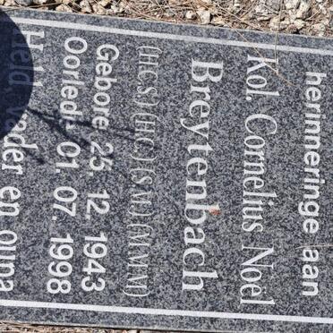 BREYTENBACH Cornelius Noël 1943-1988