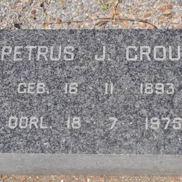 CROUS Petrus J. 1893-1975