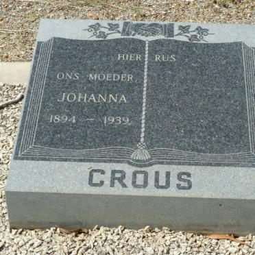 CROUS Johanna 1894-1939