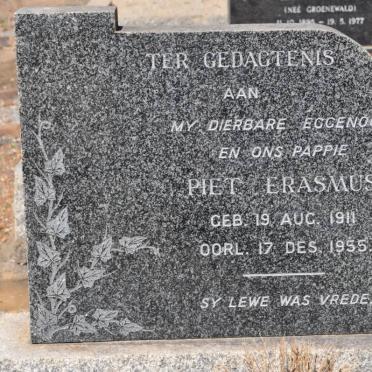 ERASMUS Piet 1911-1955