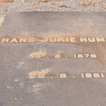 HUMAN Hans Jurie 1879-1961