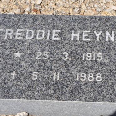 HEYNS Frederik Hendrik 1880-1950 :: HEYNS Freddie 1915-1988
