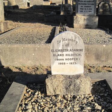 HILDITCH Elizabeth Adamine Bland nee HOOPER 1868-1933