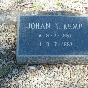 KEMP Johan T. 1957-1957