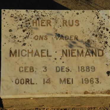 NIEMAND Michael 1889-1963