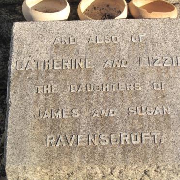 RAVENSCROFT James -1925 &amp; Susan G. -1932 