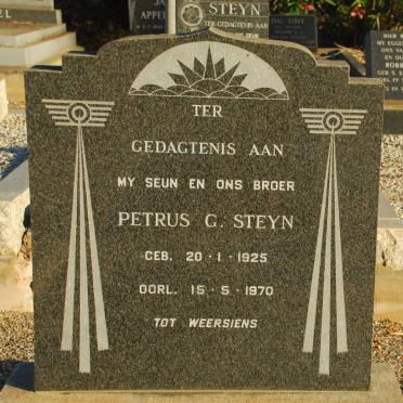 STEYN Petrus G. 1925-1970