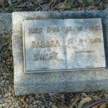 SWART Babara 1951-1956