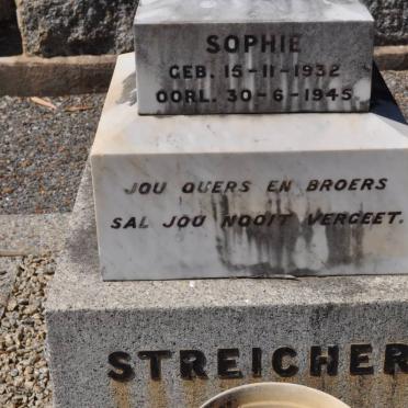 STREICHER Sophie 1932-1945