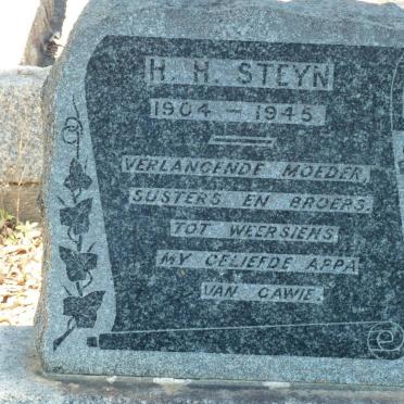 STEYN H.H. 1904-1945