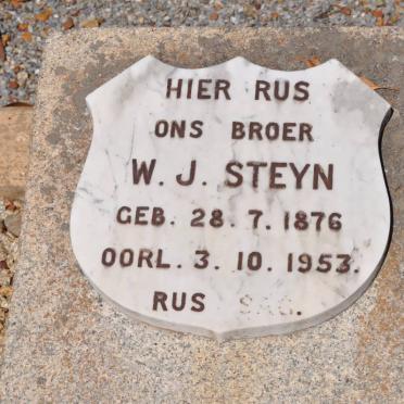 STEYN W.J. 1876-1953