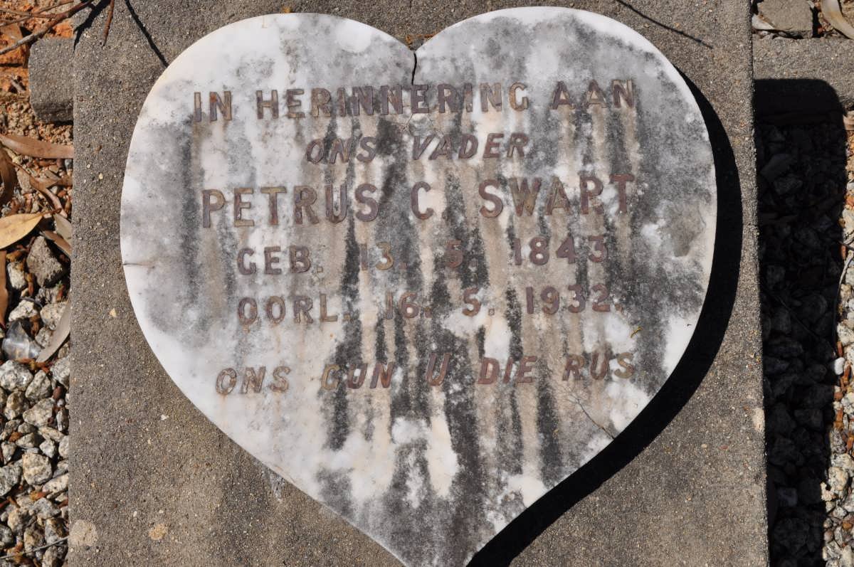 SWART Petrus C. 1843-1932