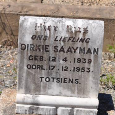 SAAYMAN Dirkie 1939-1953