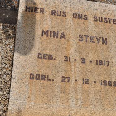 STEYN Mina 1917-1965