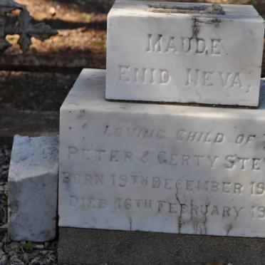 STEYN Maud Enid Neva 1900-1901