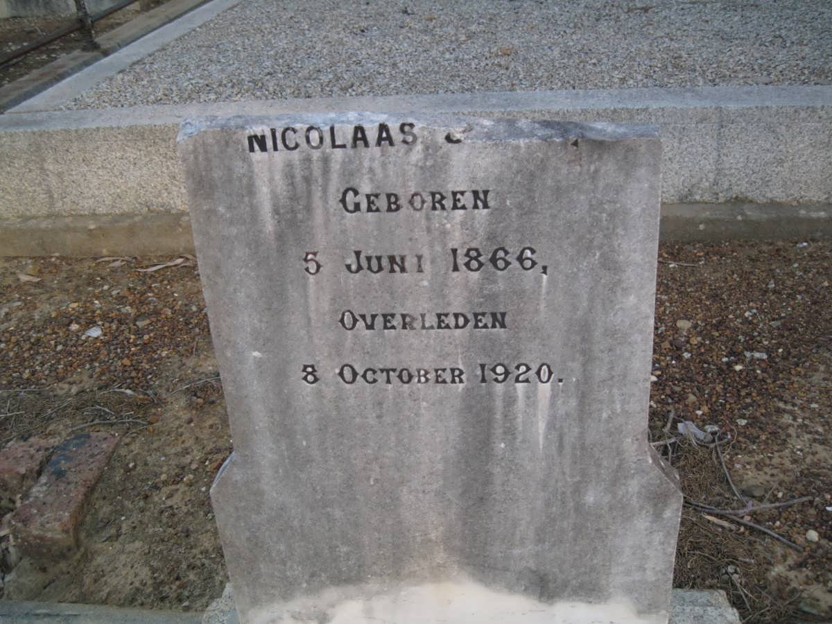 SWART Jacobus Nicolaas 1866-1920