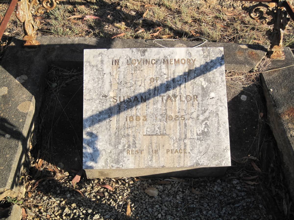 TAYLOR Susan 1883-1925
