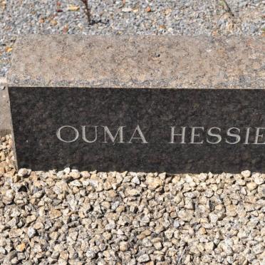 ? Hessie