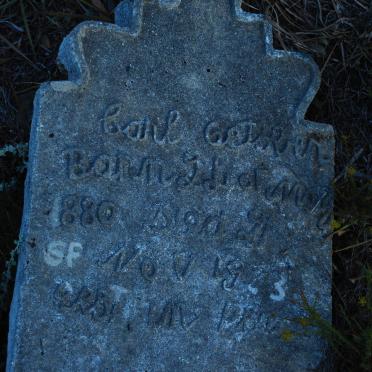 ? GE? Carl 1880-1923