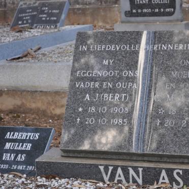 AS A.J., van 1908-1985 &amp; C.M. 1916-1989 :: VAN AS Albertus Muller 1935-2011