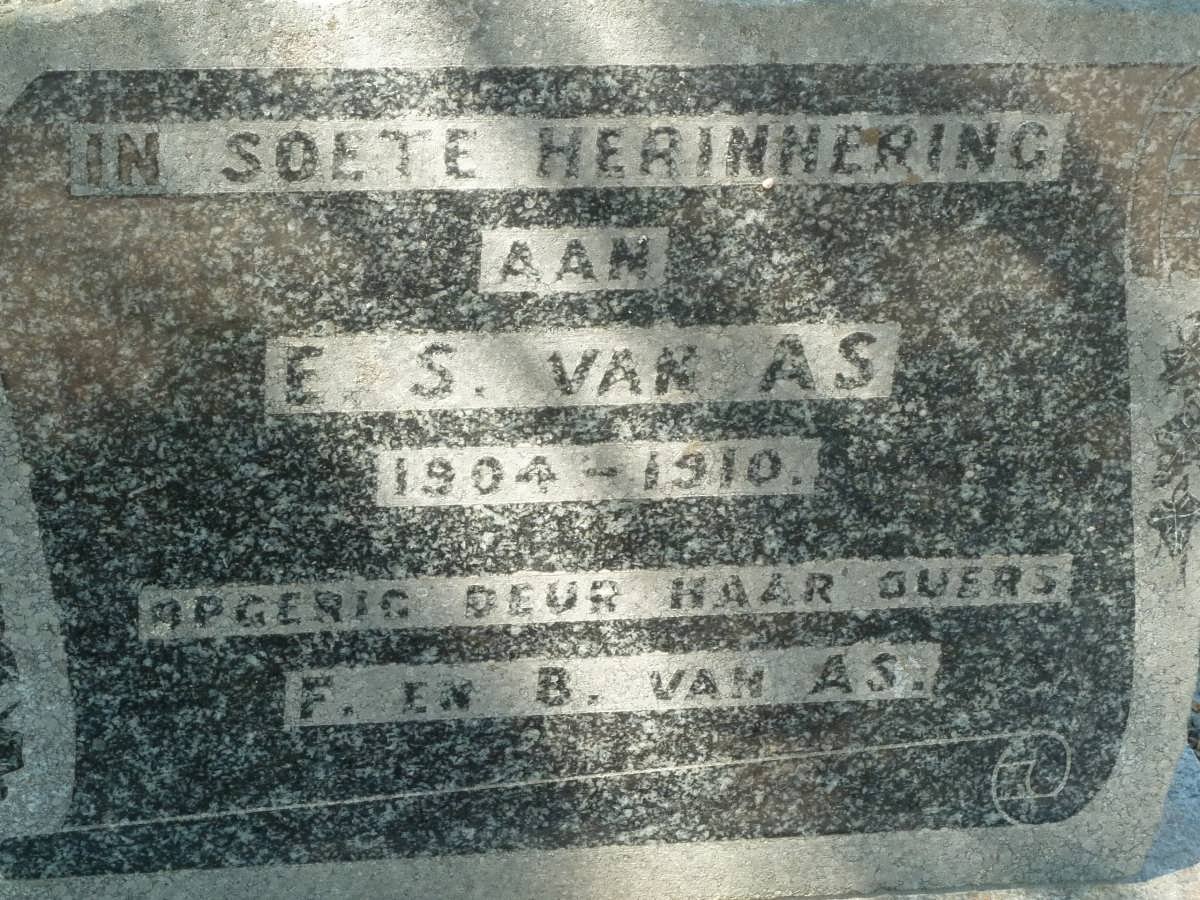 AS E.S., van 1904-1910
