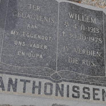 ANTHONISSEN Willem 1913-1978