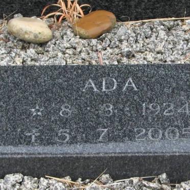 BROOKS John W.V.N. 1910-1987 :: BROOKS ADA 1924-2005