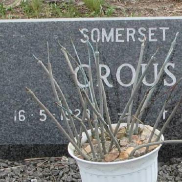 CROUS Somerset 192?-1990