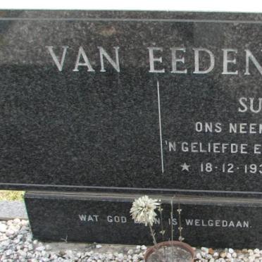 EEDEN Surenee, van 1935-1984