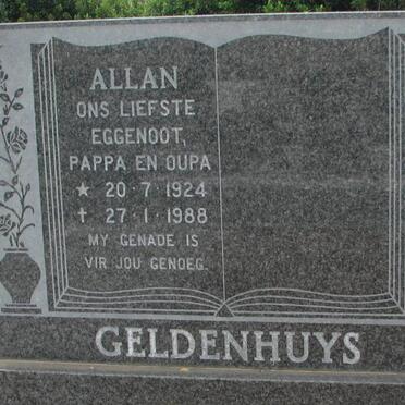 GELDENHUYS Allan 1924-1988