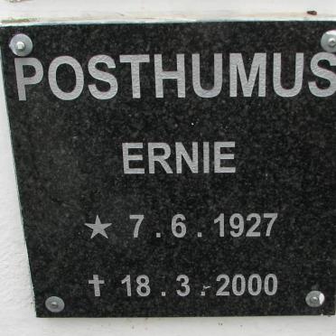 POSTHUMUS Ernie 1927-2000