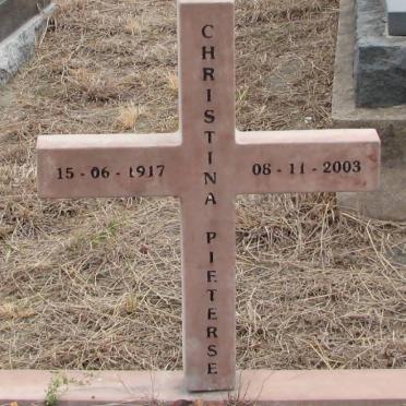 PIETERSE Christina 1917-2003