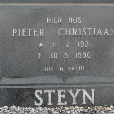 STEYN Pieter Christiaan 1921-1990