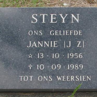 STEYN J.Z. 1956-1989