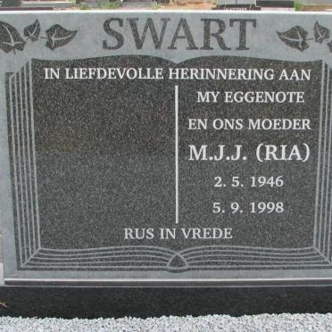 SWART M.J.J. 1946-1998