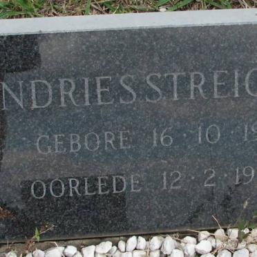 STREICHER Andries 1911-1988