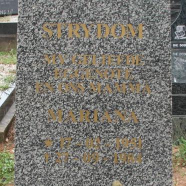 STRYDOM Mariana 1951-1984