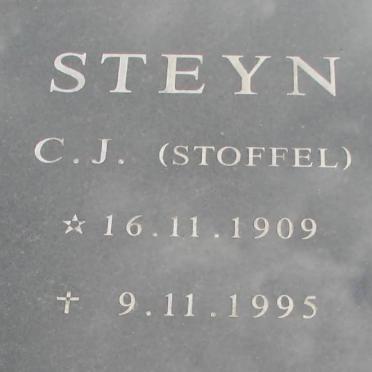 STEYN C.J. 1909-1995