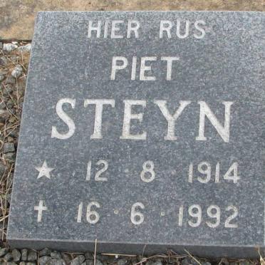 STEYN Piet 1914-1992