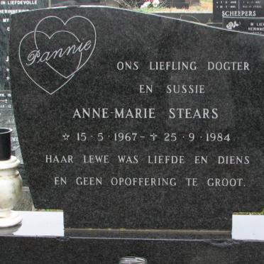 STEARS Anne-Marie 1967-1984