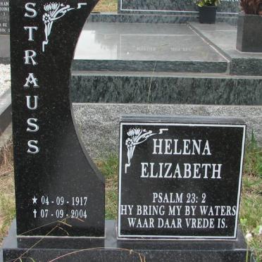STRAUSS Helena Elizabeth 1917-2004