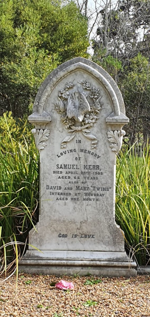 KERR Samuel -1905