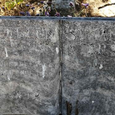 STER Ellen Susan, van 1906-1980