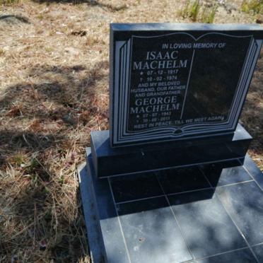 MACHELM Isaac 1917-1974 :: MACHELM George 1943-2011
