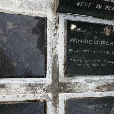 BOSCH Winnie 1927-2018