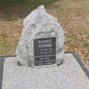 BOTHA Bobbie 1923-2014